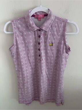 Masters magnolia lane golf sleeveless polo size XS